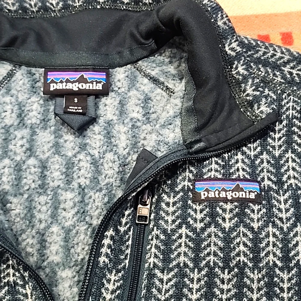 Patagonia Men Better Sweater 1/4 Zip Small - Picture 2 of 3